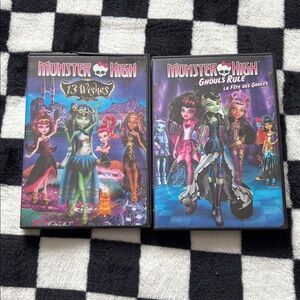 Monster high 13 wishes and ghouls rule dvd
